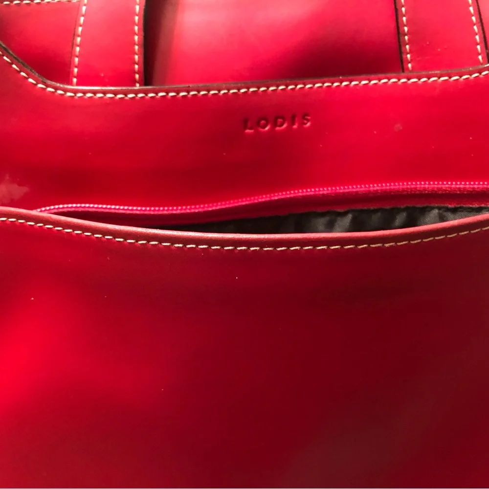 Lodis  Red Audrey Brera  Women’s  briefcase
